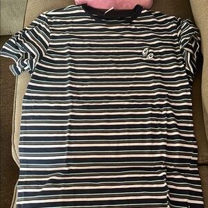 Striped T-Shirt - Black and White
